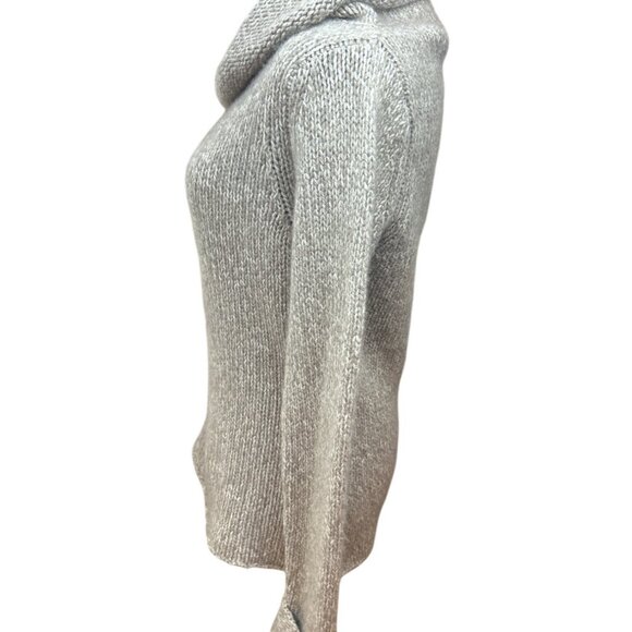 Adrienne Vittadini Women's M 100% Cashmere Soft Cowl Neck Luxe Knit Sweater - Picture 11 of 12